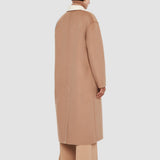 Ivory Edmond Reversible Double Face Cashmere Coat - Joseph