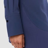 Blue Joe Silk Crepe de Chine Blouse - Joseph