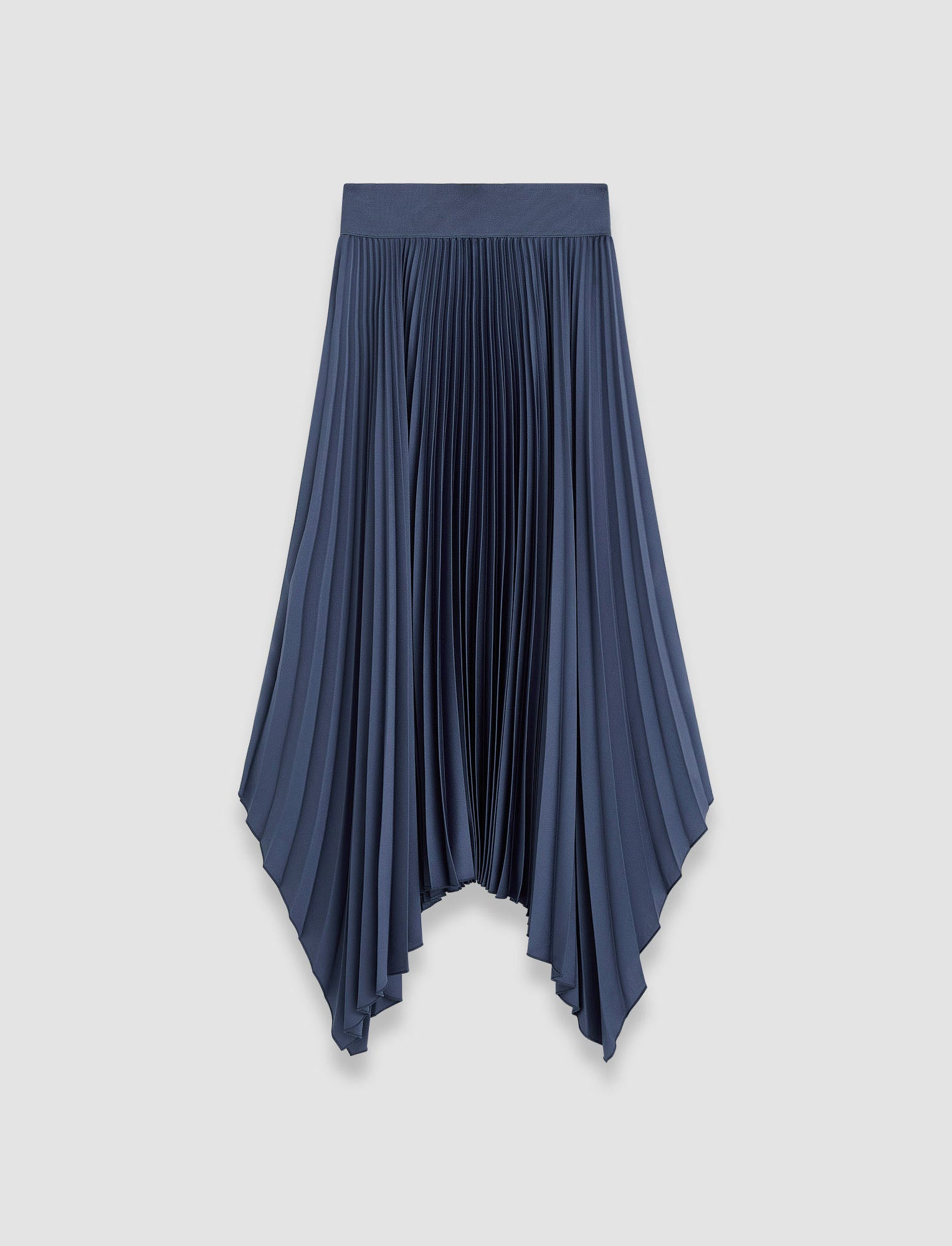 blue-ade-knit-weave-plisse-skirt-JOSEPH