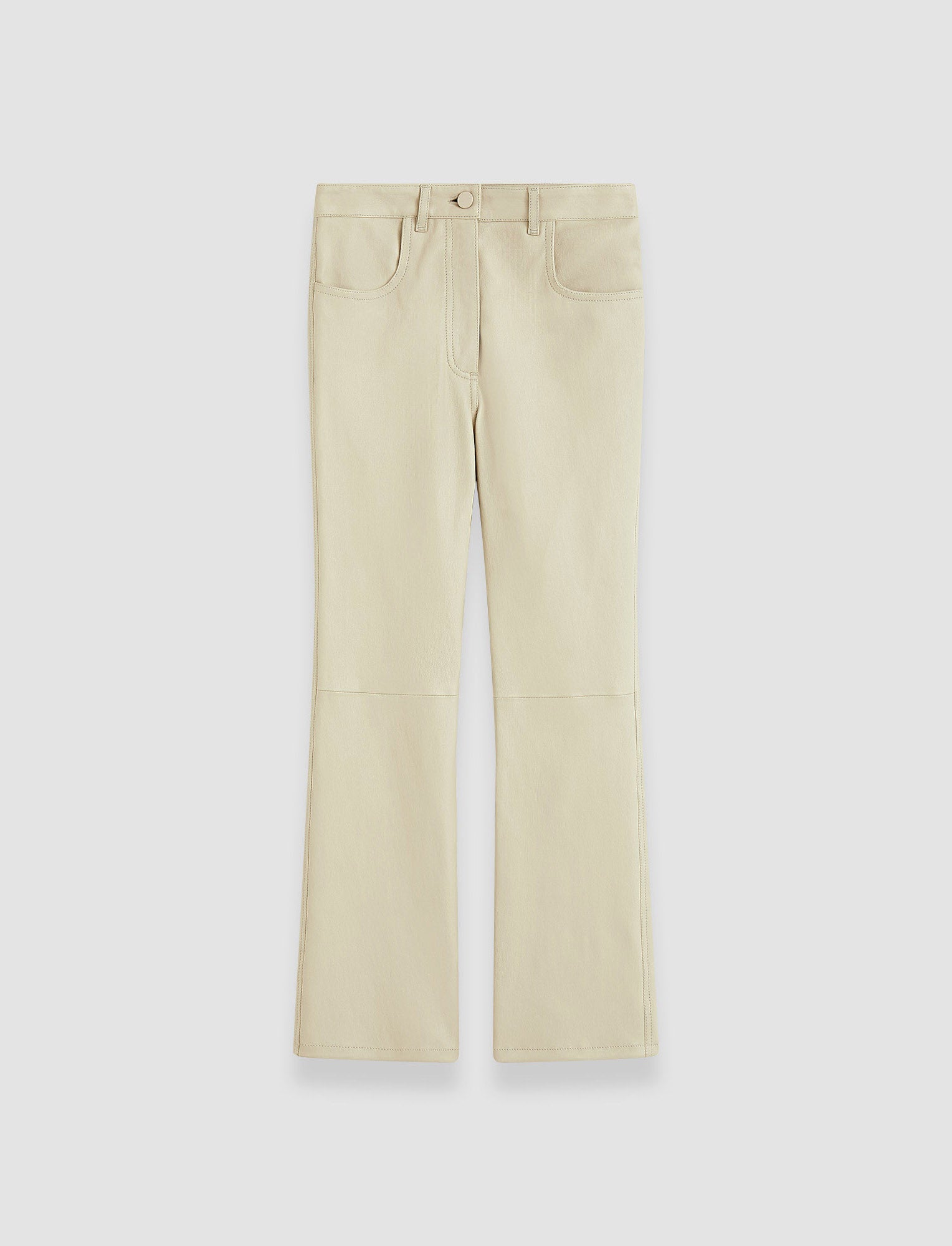 beige-duke-leather-stretch-trousers-JOSEPH