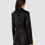 Veste Pascal en cuir stretch