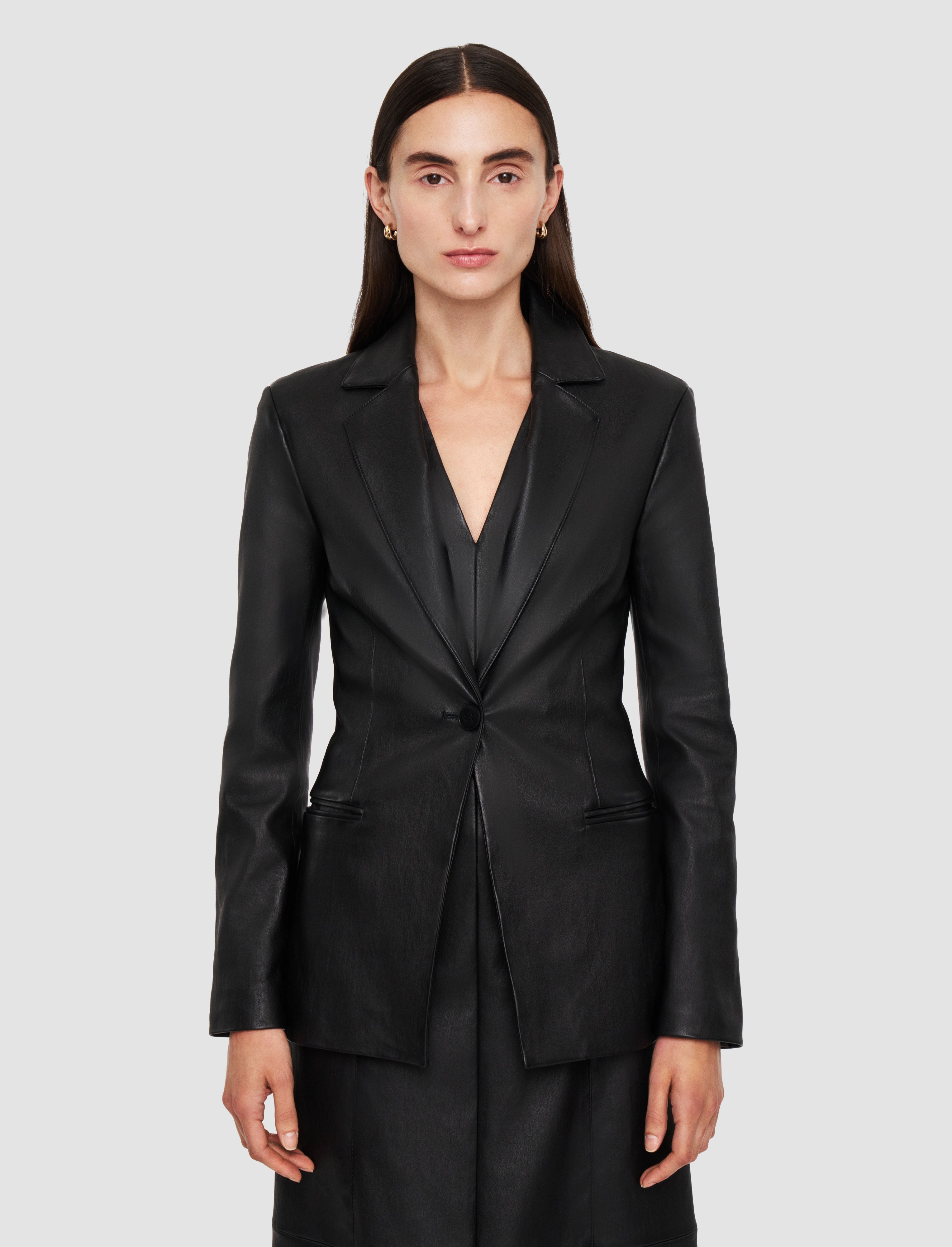 black-pascal-leather-stretch-jacket-JOSEPH