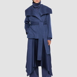 Blue Adrienne Double Face Cashmere Jacket - Joseph