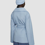 Blue Adrienne Double Face Cashmere Jacket - Joseph