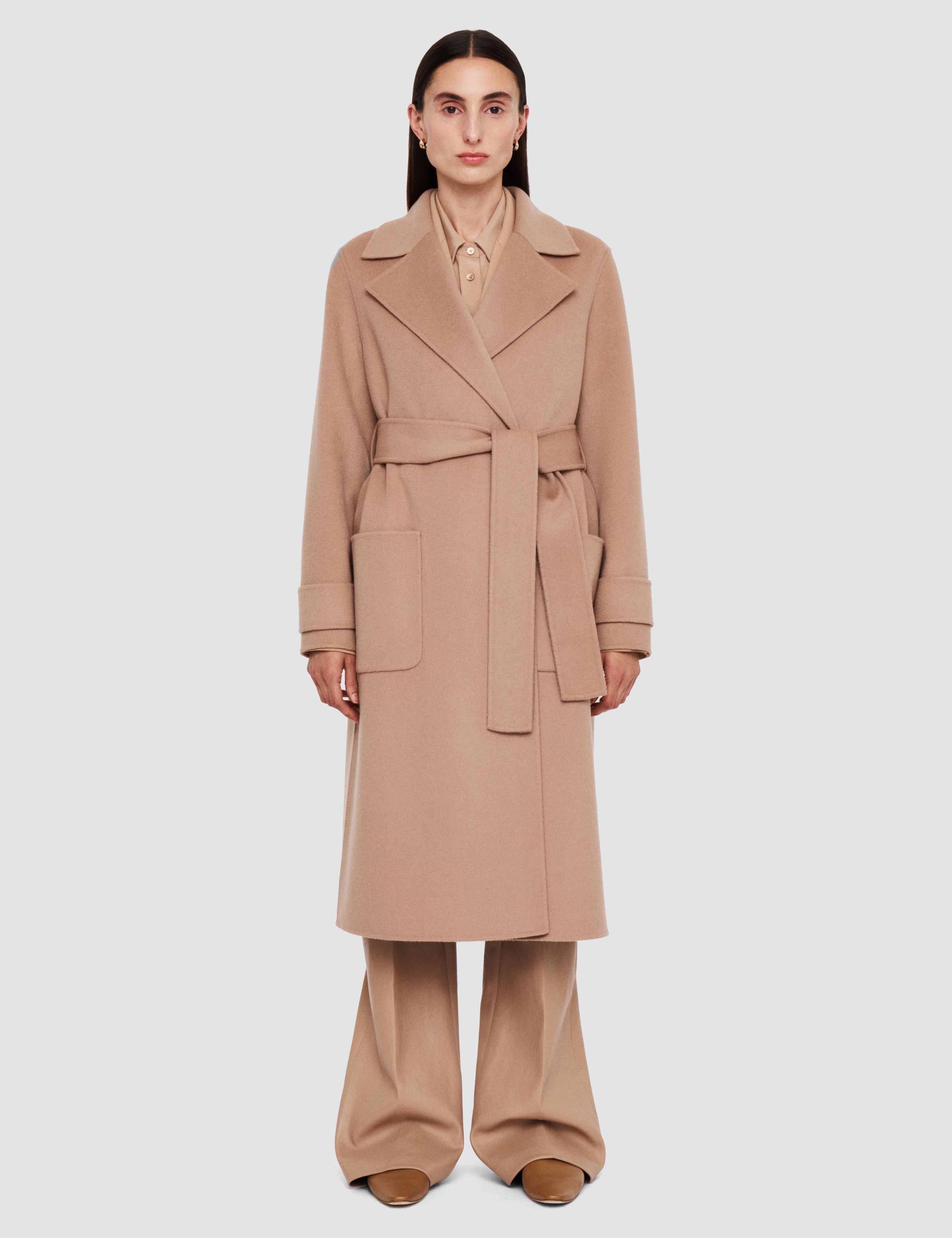 Beige Arline Double Face Cashmere Coat - Joseph