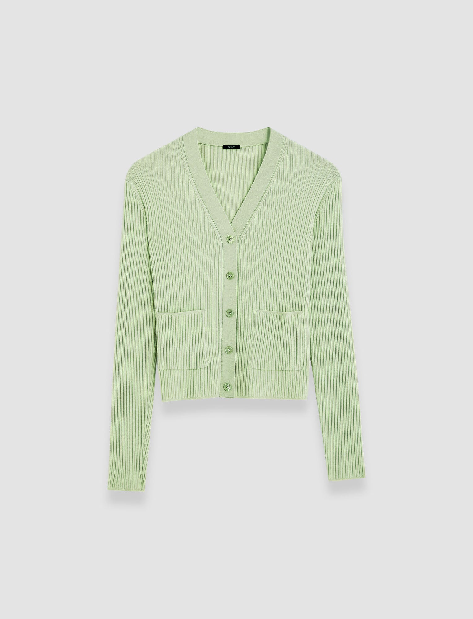 vert-cardigan-en-laine-merinos-cotelee-JOSEPH