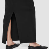 Black Milano Knit Stretch Skirt - Joseph