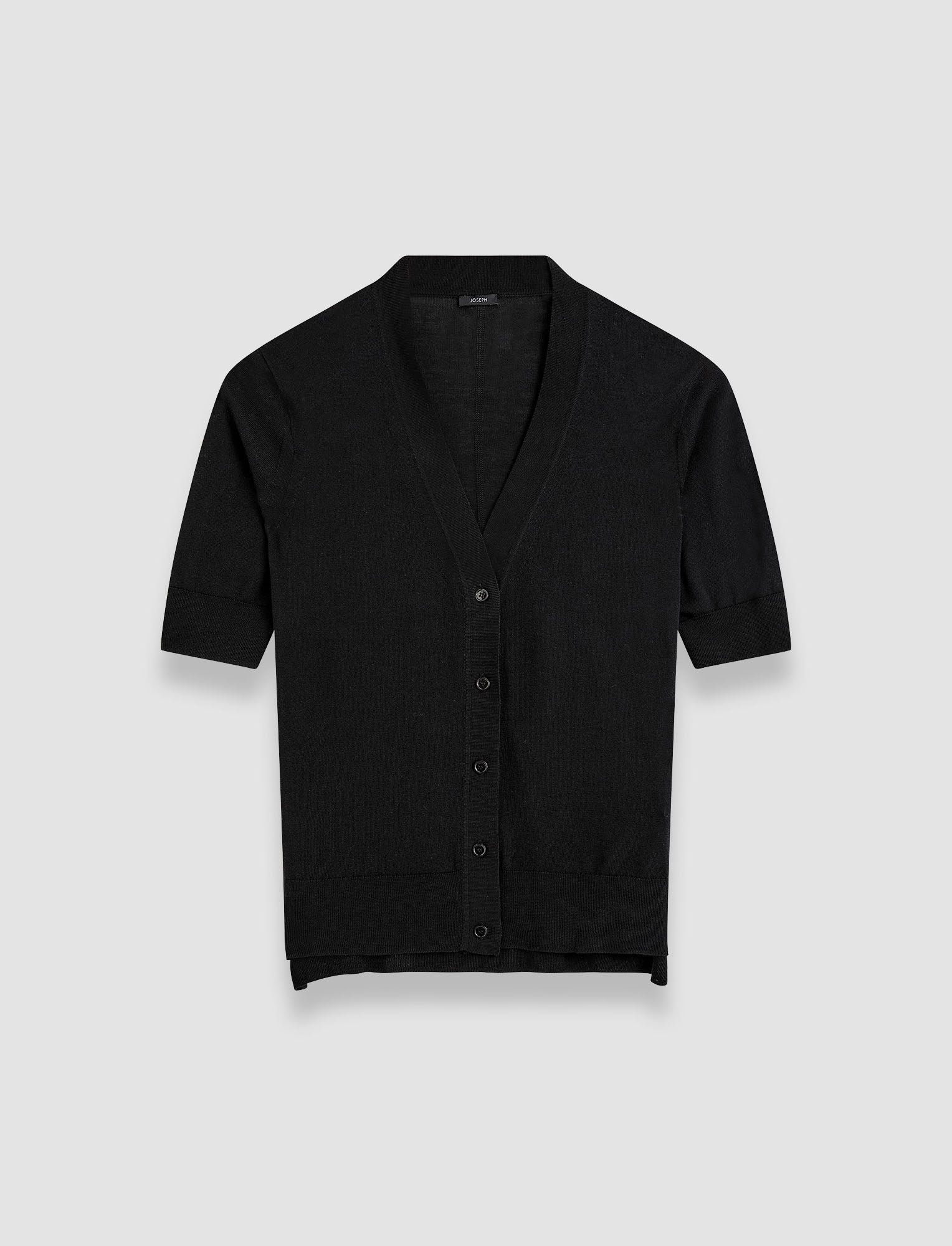 black-superfine-cotton-silk-cardigan-JOSEPH