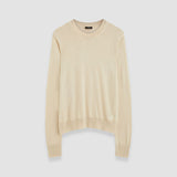 Superfine Cotton Silk Round Neck Jumper