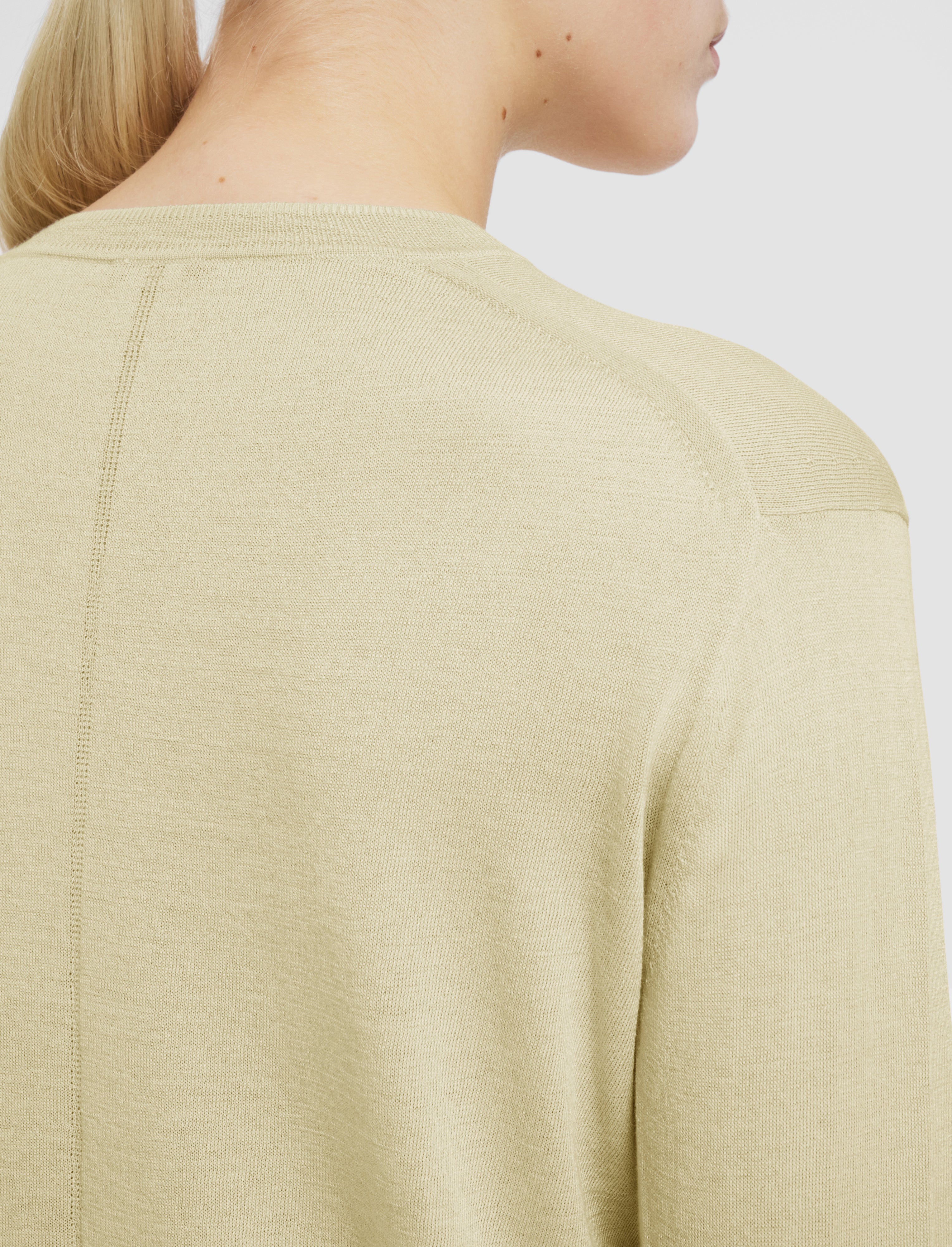 beige-superfine-cotton-silk-round-neck-jumper-JOSEPH