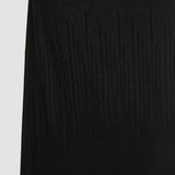 Black Gradient Stitch Skirt - Joseph