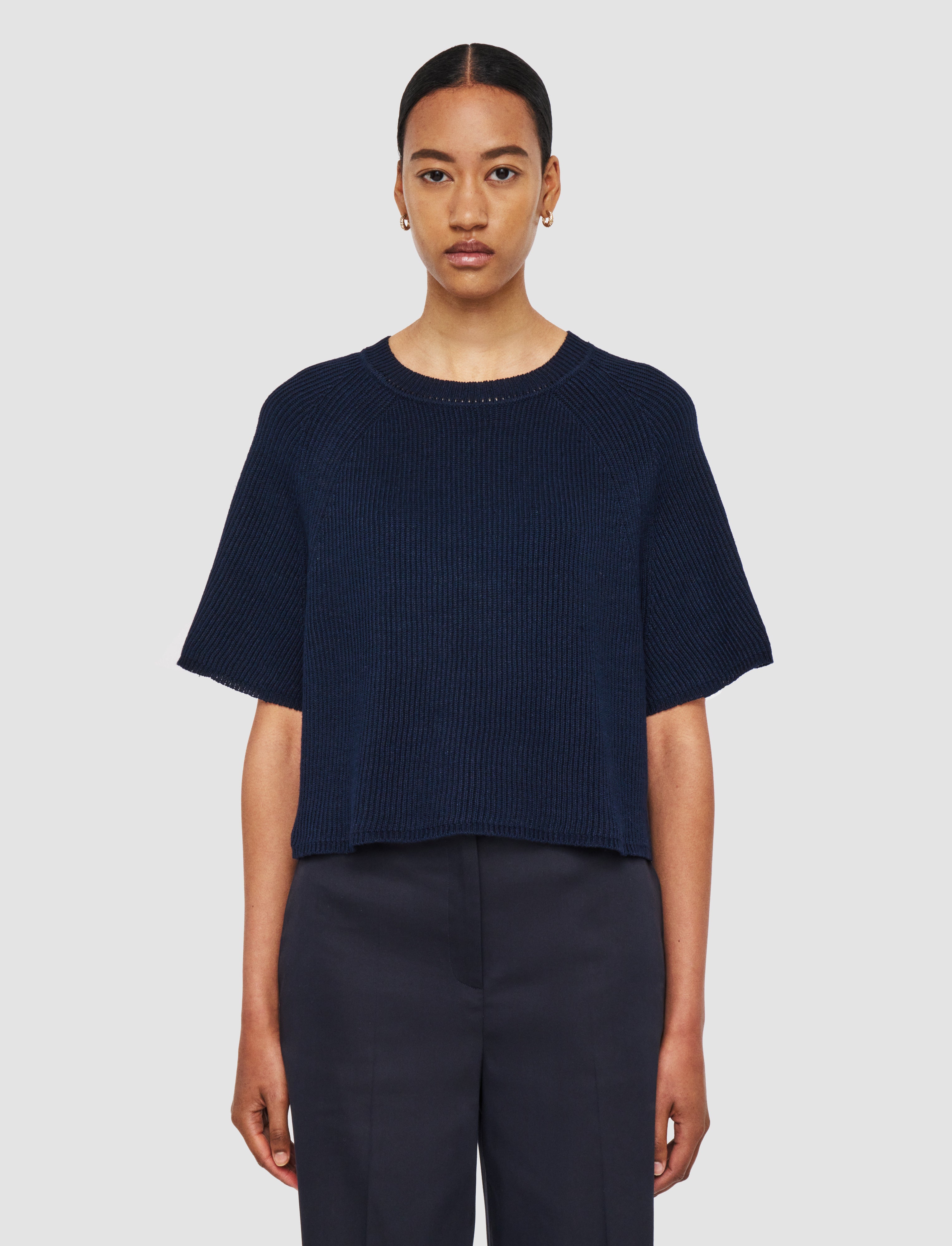 blue-linen-blend-knit-top-JOSEPH