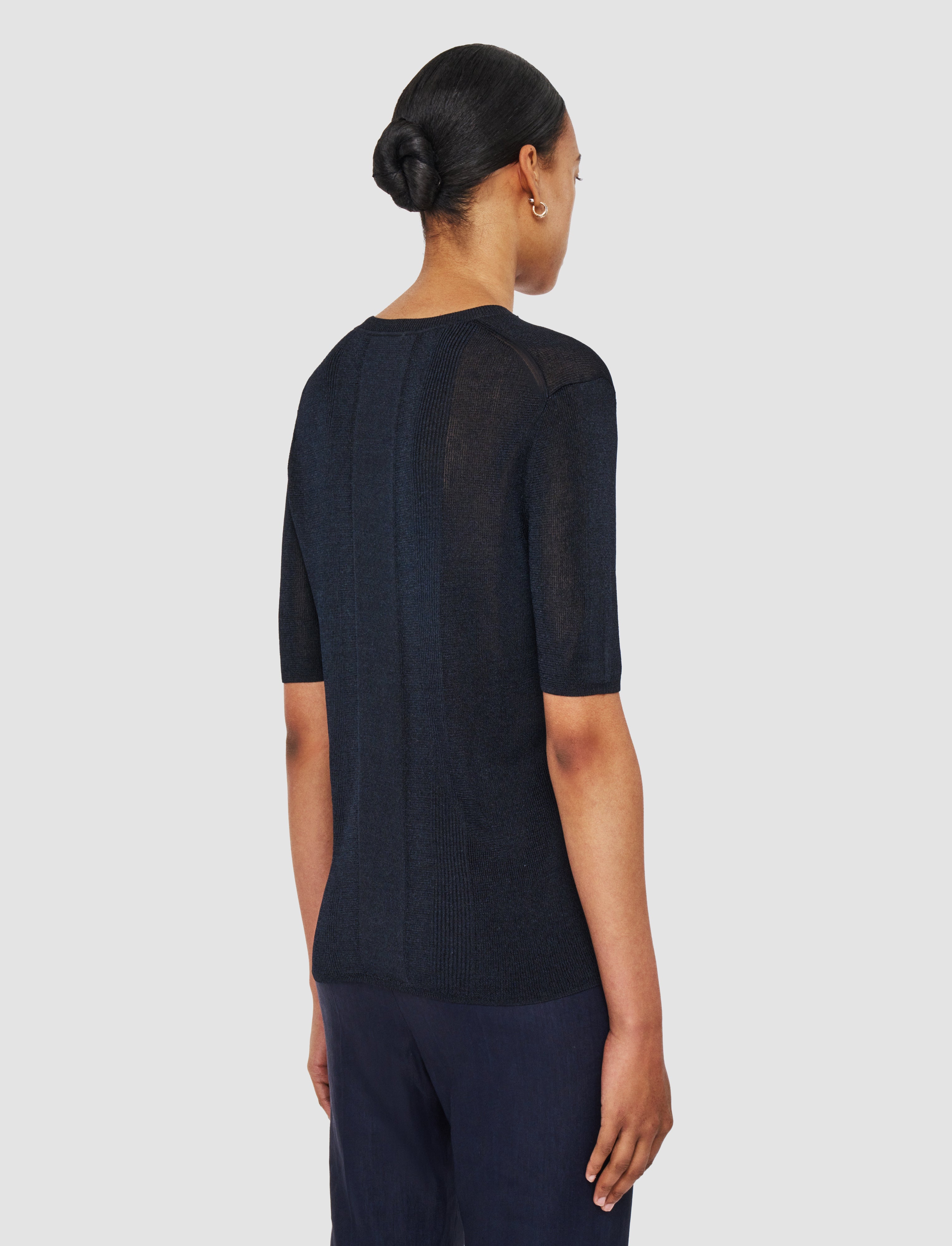 blue-crisp-rayon-top-JOSEPH