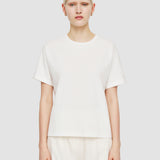 White Comfort Cotton T-shirt - Joseph