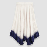 White Knit & Woven Skirt - Joseph