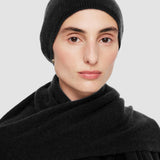 Black Light Pure Cashmere Hat - Joseph