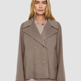 Grey Gilkes Light Double Face Jacket - Joseph