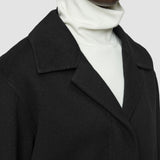 Black Collin Light Double Face Jacket - Joseph