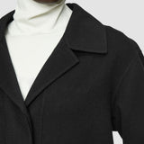 Black Collin Light Double Face Jacket - Joseph