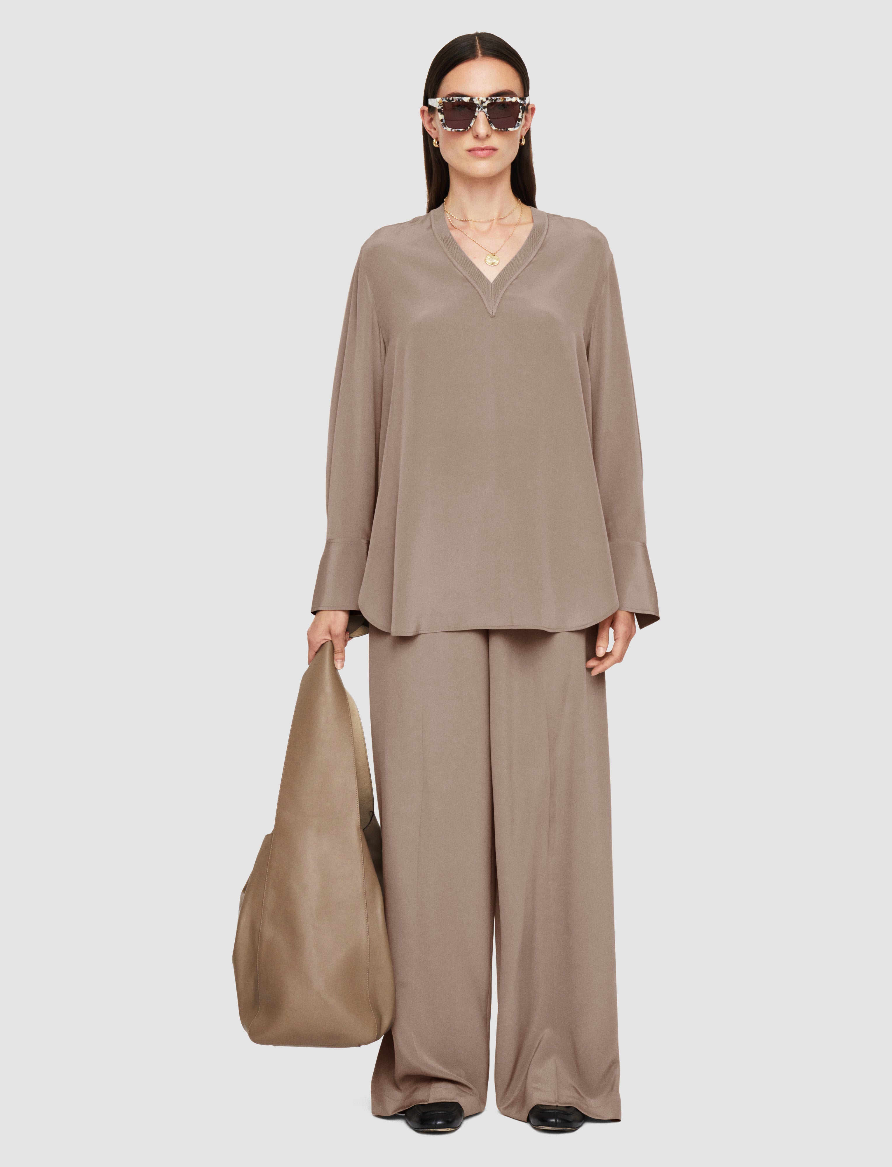 grey-miller-crepe-de-soie-silk-blouse-JOSEPH