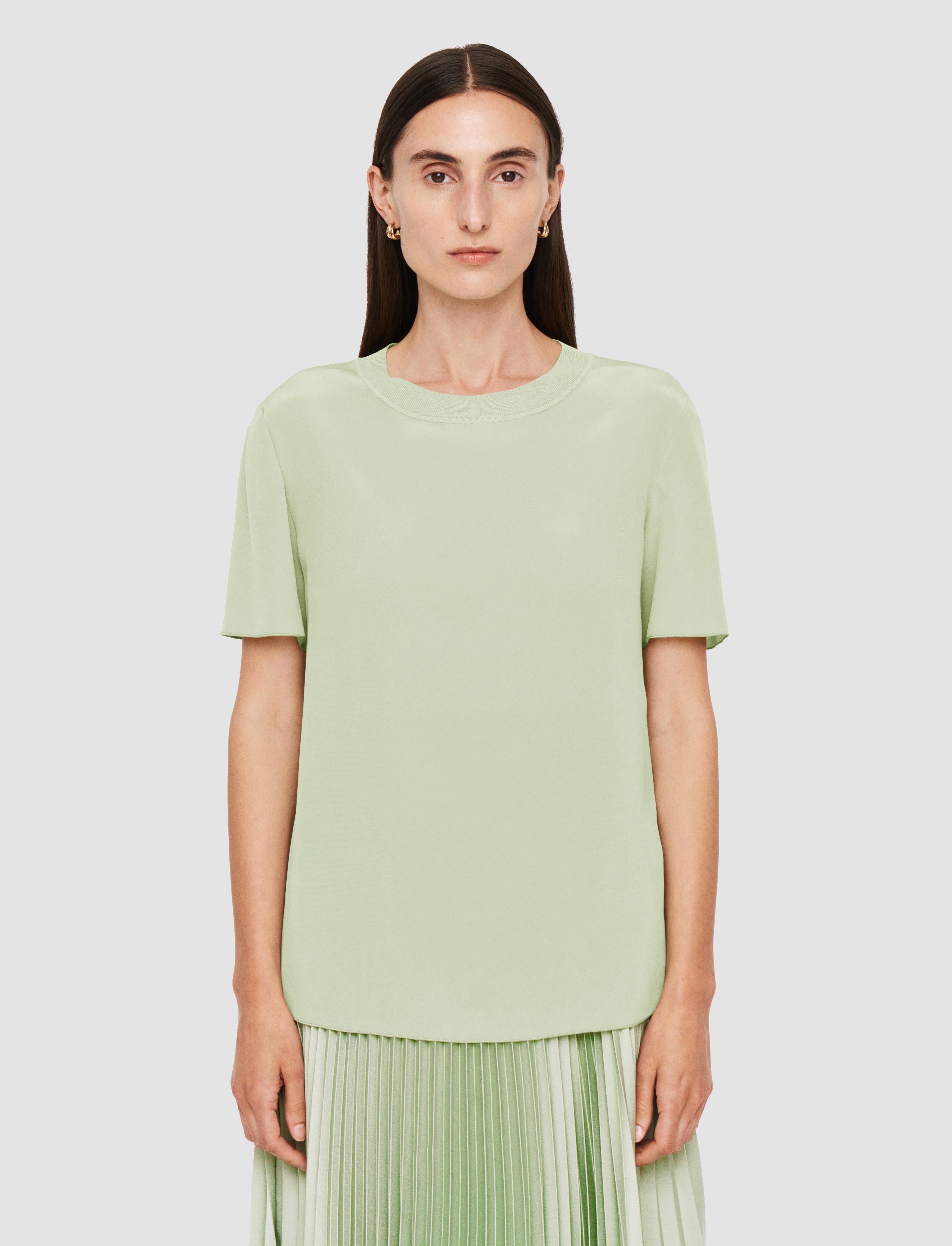 green-rubin-crepe-de-soie-silk-blouse-JOSEPH