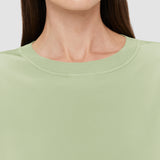 Green Rubin Crepe de Soie Silk Blouse - Joseph