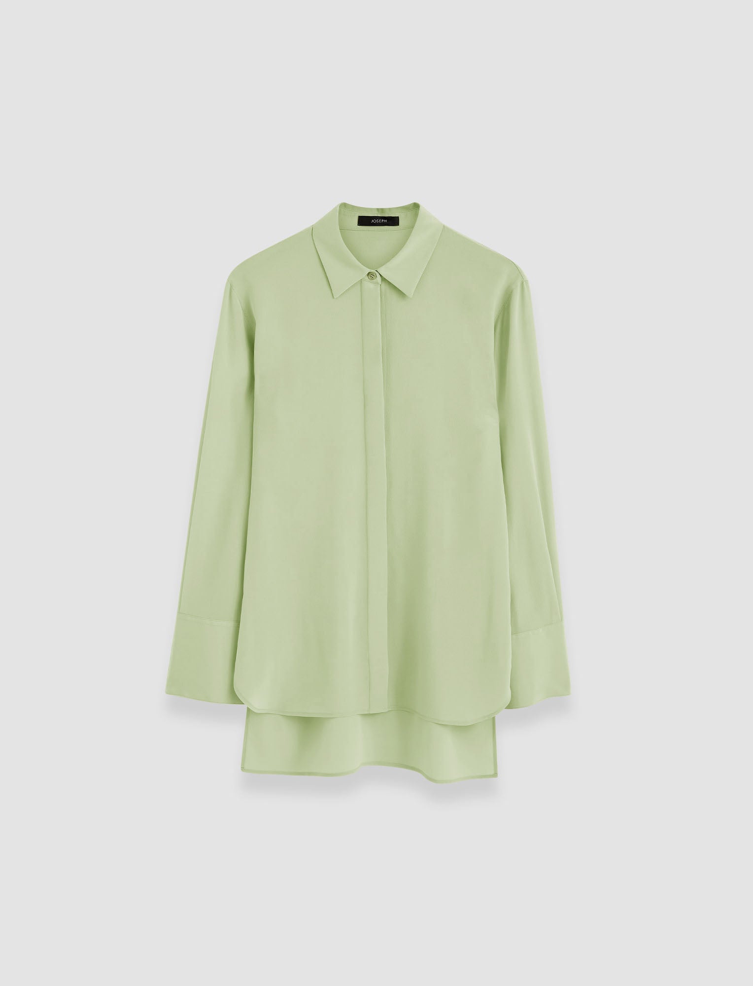 green-bold-crepe-de-soie-silk-blouse-JOSEPH