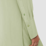 Green Bold Crepe de Soie Silk Blouse - Joseph