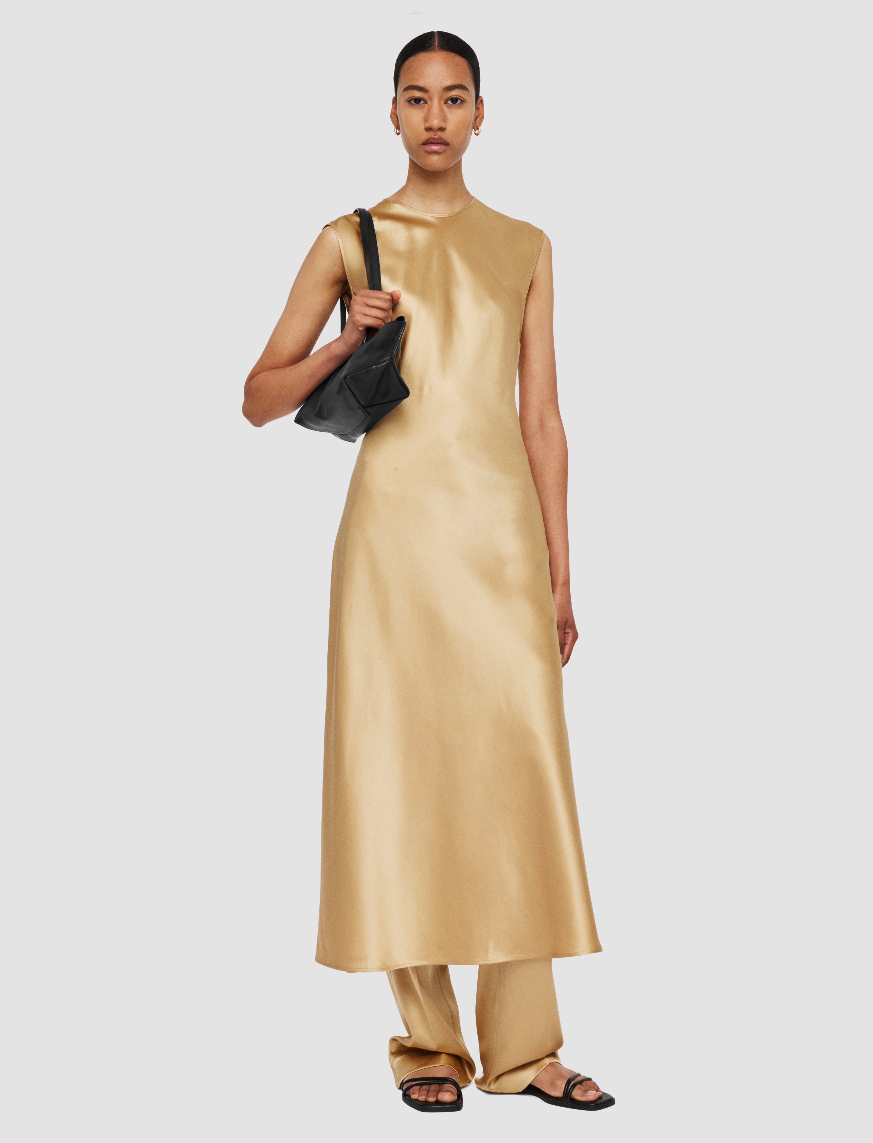 beige-garnier-silk-satin-dress-JOSEPH