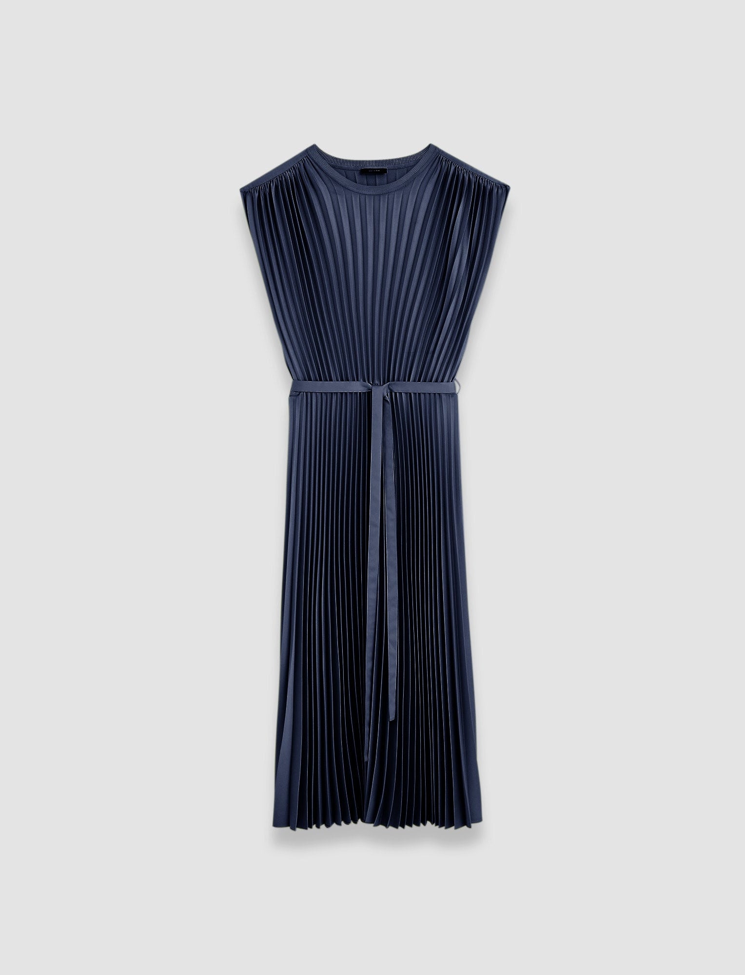 blue-volta-knit-weave-plisse-dress-JOSEPH