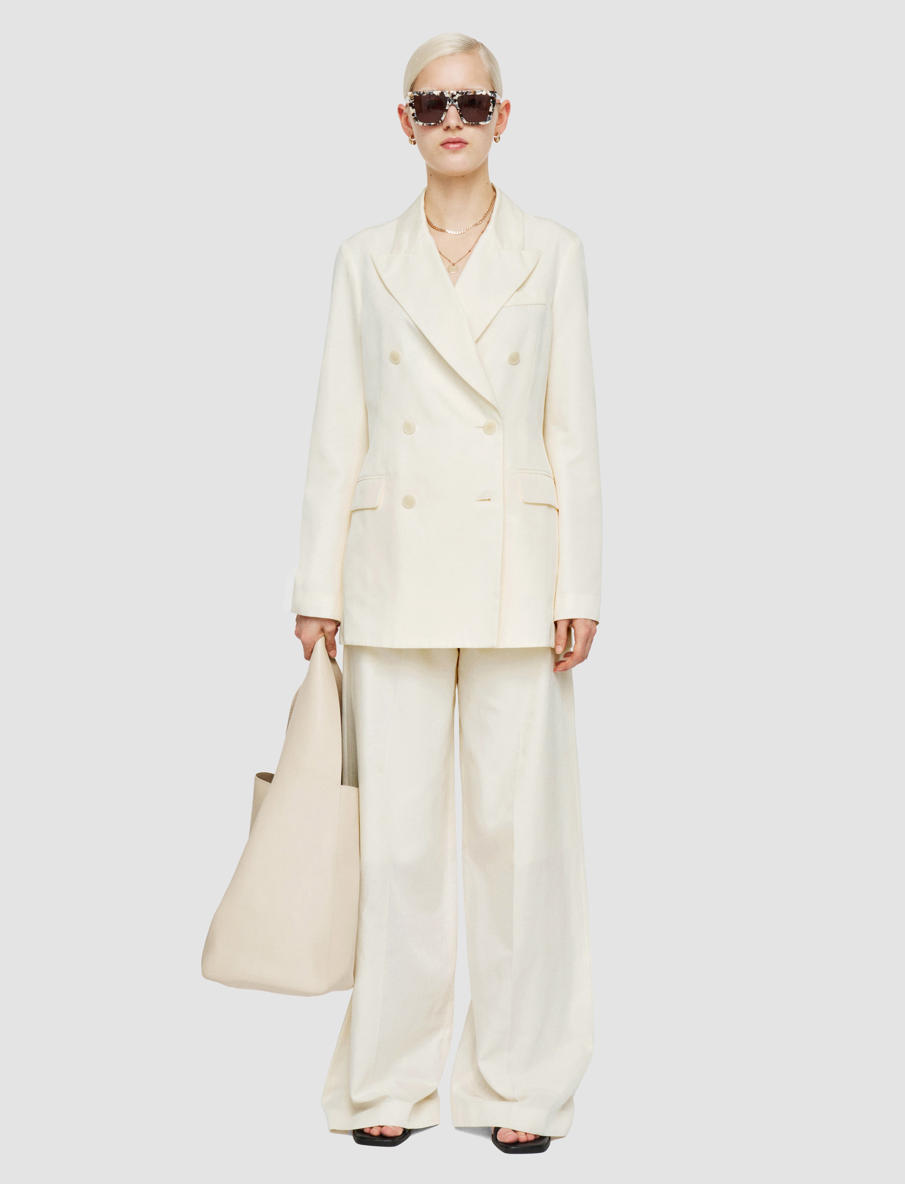 white-valery-soft-cotton-silk-jacket-JOSEPH