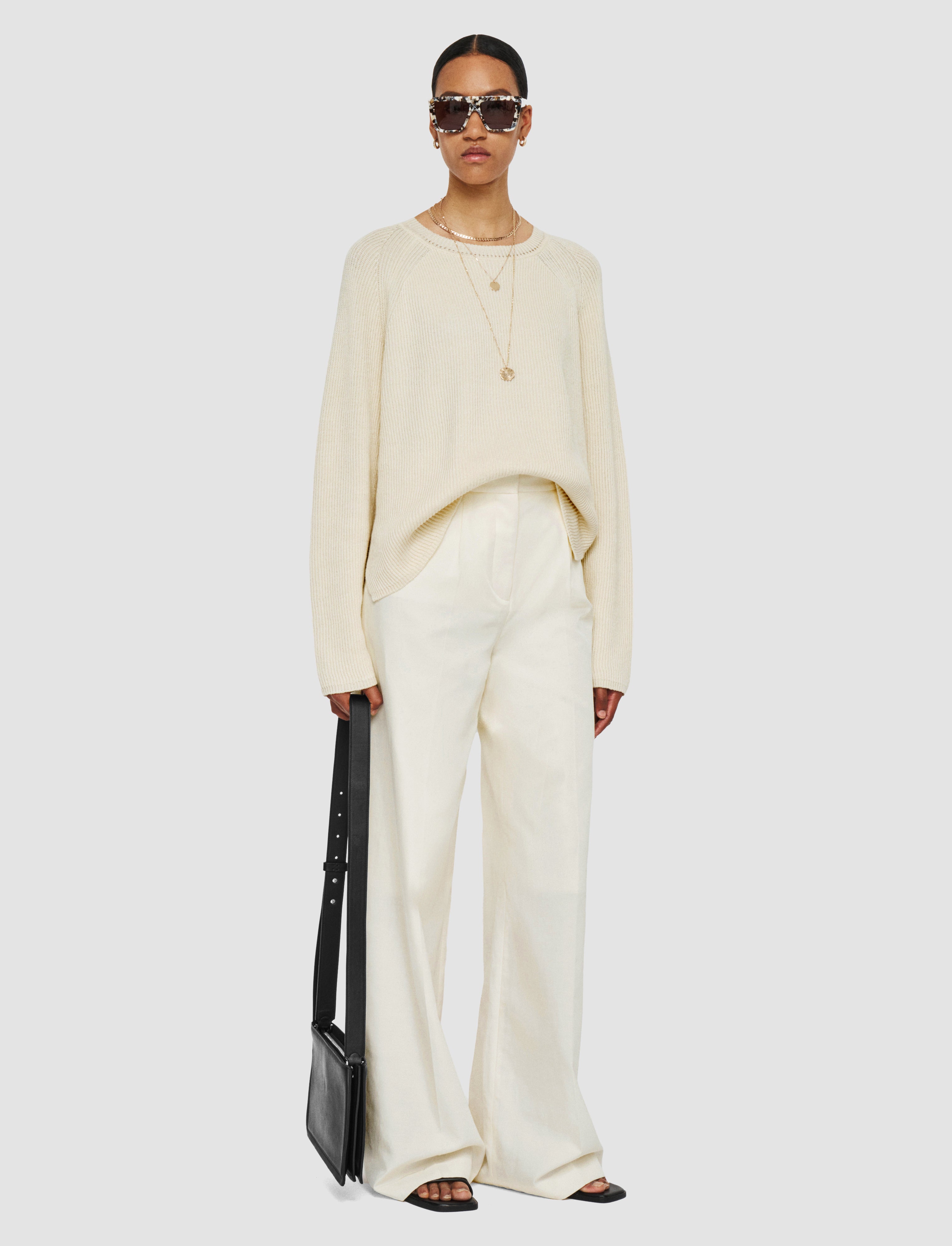 white-alanel-soft-cotton-silk-trousers-JOSEPH