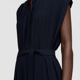 Davidge Airy Plissé Dress