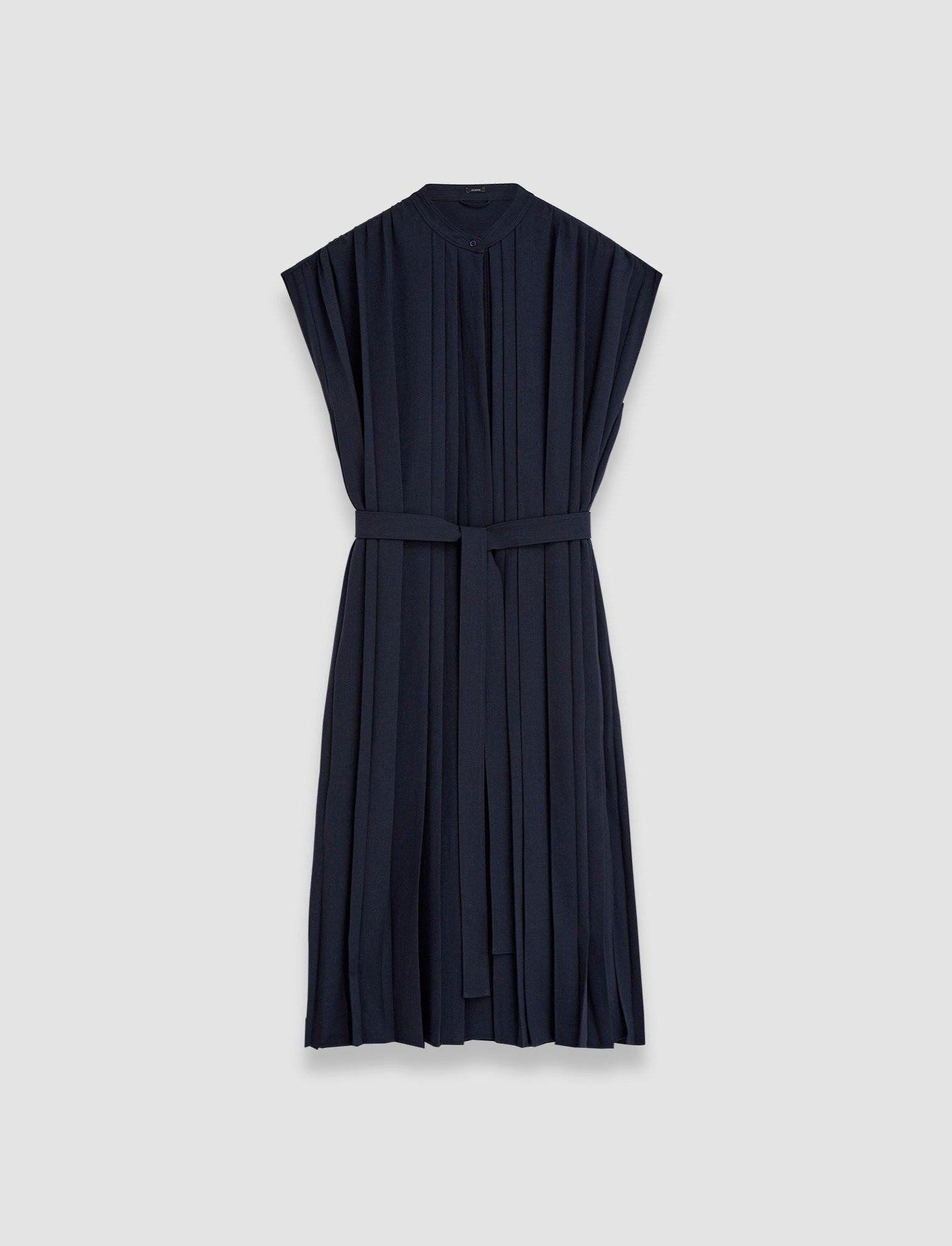 blue-davidge-airy-plisse-dress-JOSEPH