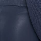 Blue Leather Stretch Leggings - Joseph