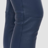 Blue Leather Stretch Leggings - Joseph