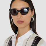 Lunettes de soleil à monture œil-de-chat