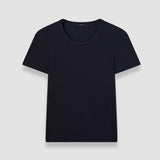 Blue Jersey Rib T-Shirt - Joseph