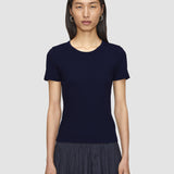 Blue Jersey Rib T-Shirt - Joseph