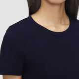 Blue Jersey Rib T-Shirt - Joseph