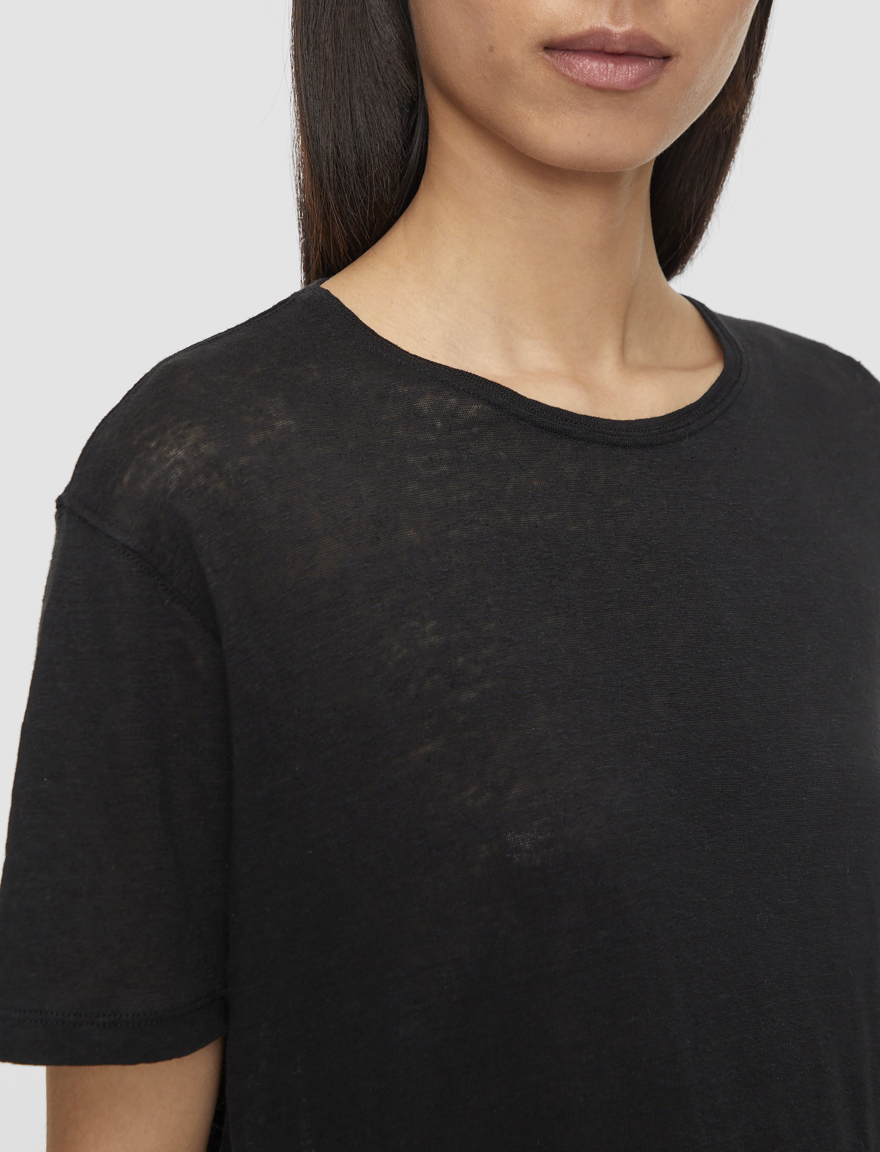 black-linen-jersey-t-shirt-JOSEPH