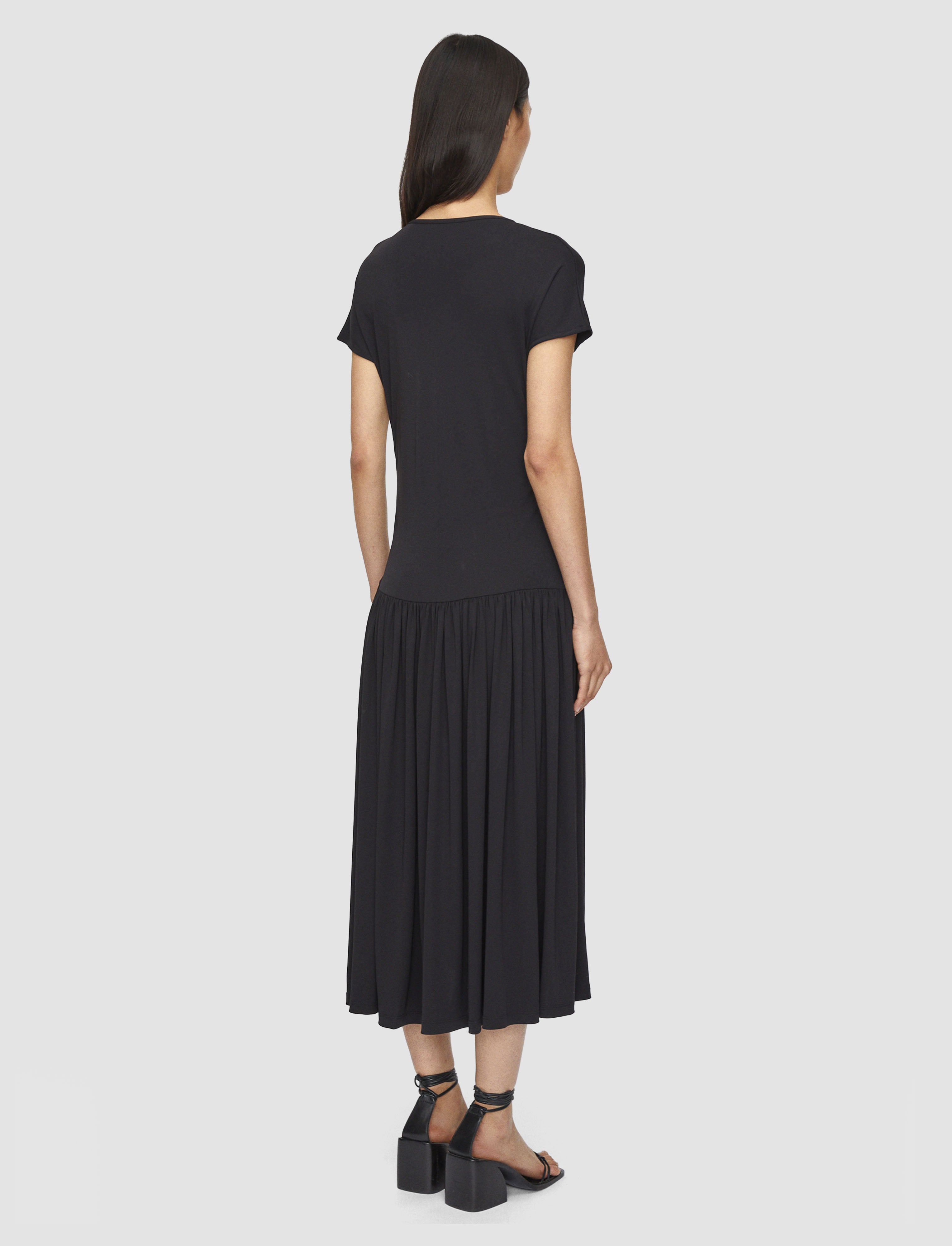 black-isaure-crepe-jersey-dress-JOSEPH