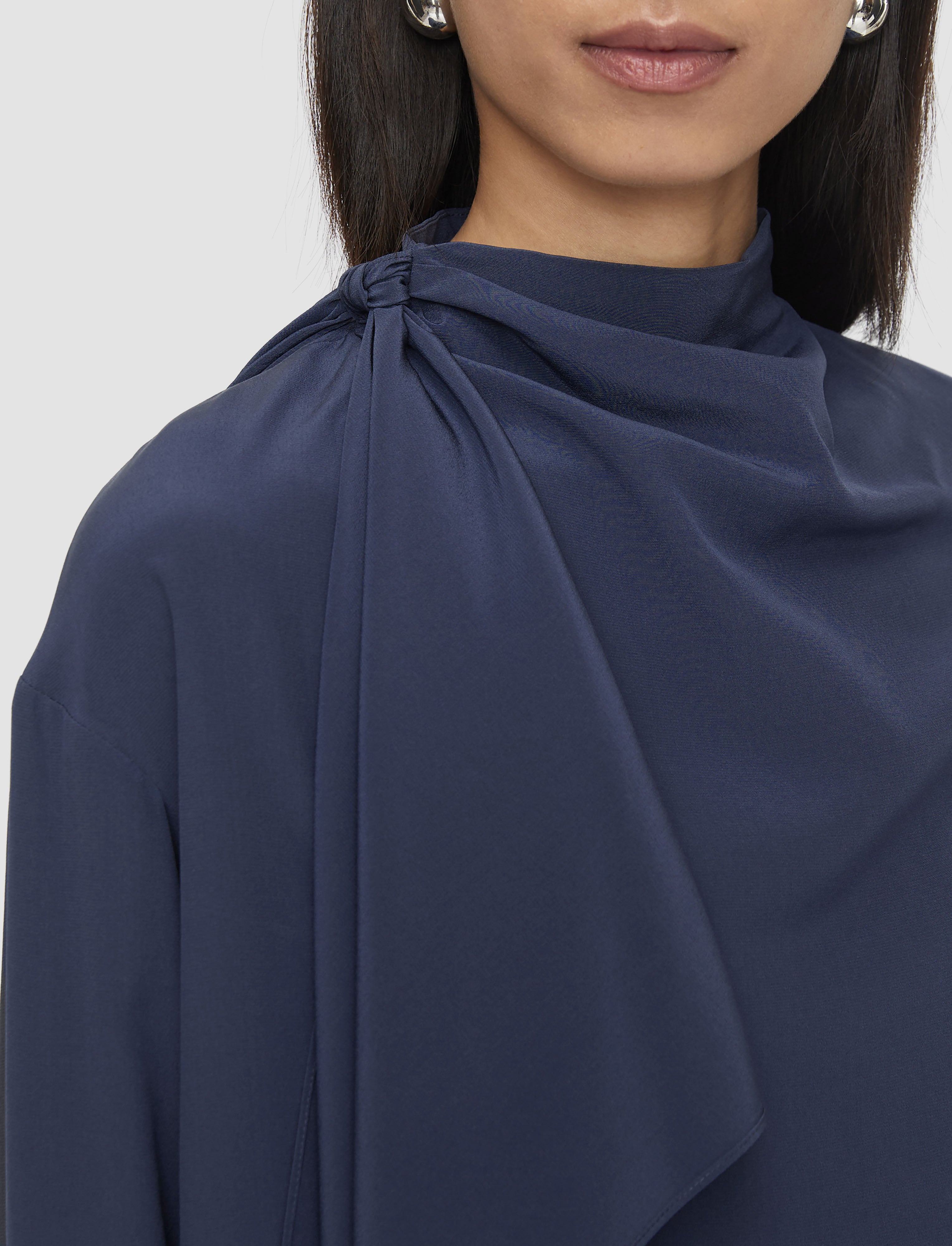 blue-juliana-crepe-de-chine-knot-blouse-JOSEPH