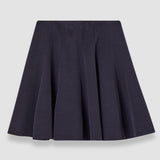 Blue Becca Viscose Crepe Mini Skirt - Joseph