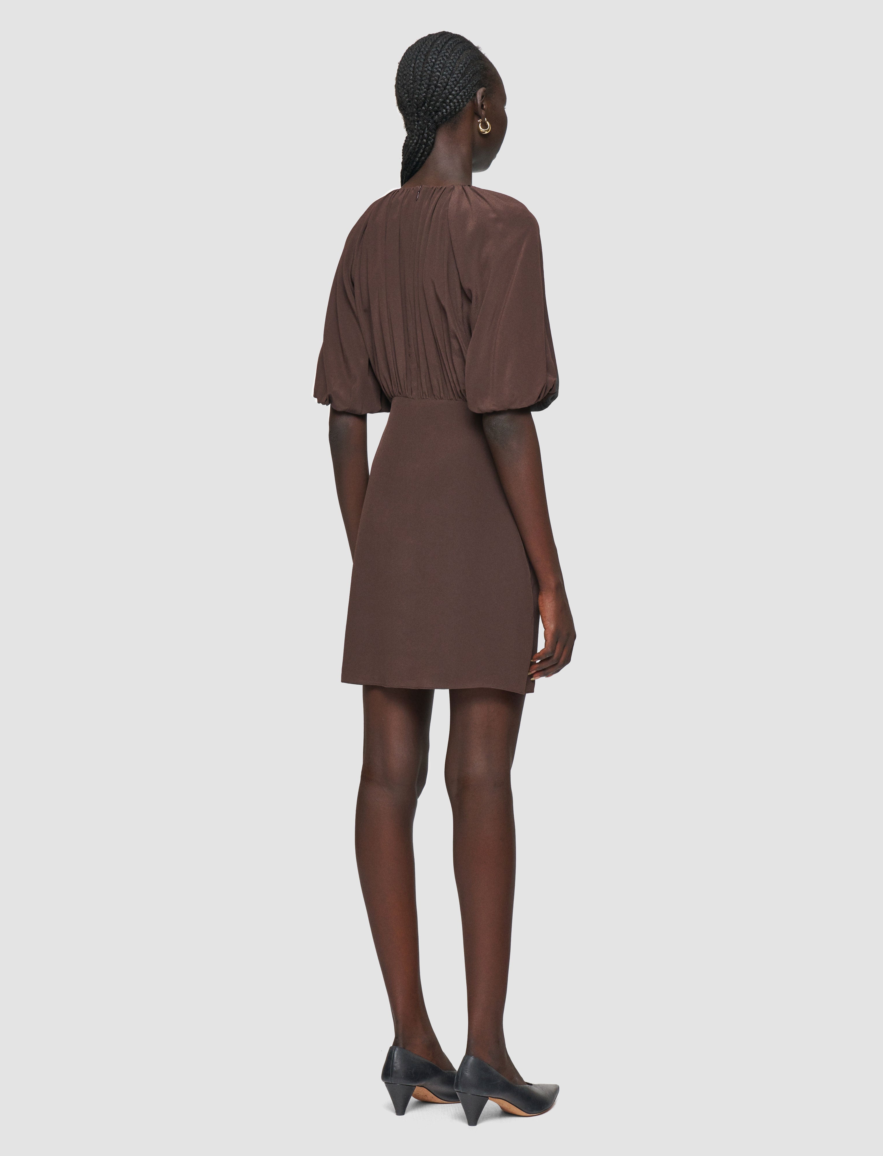 brown-lizzie-crepe-de-chine-silk-dress-JOSEPH