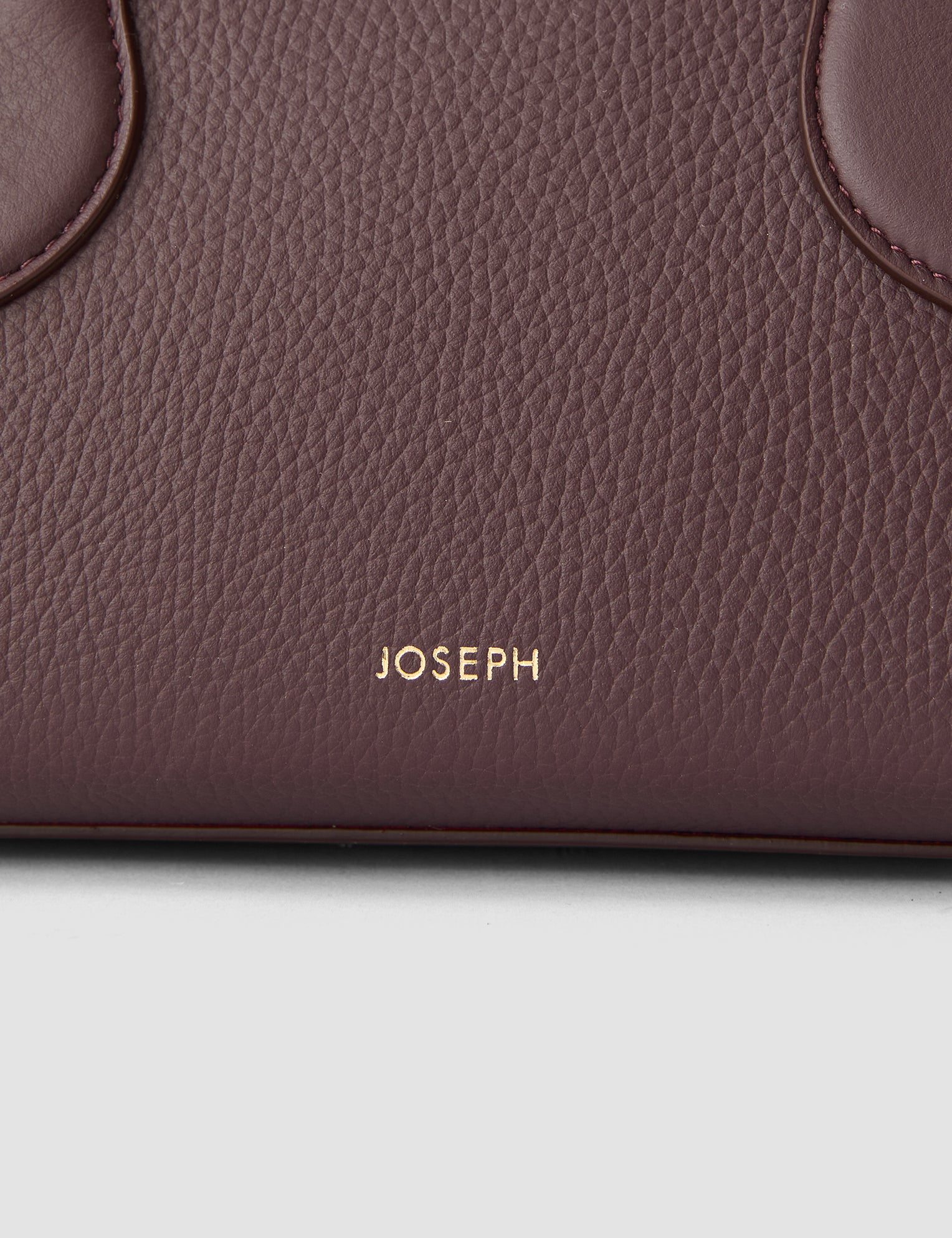 Purple Mini Loaf Leather Bag - Joseph
