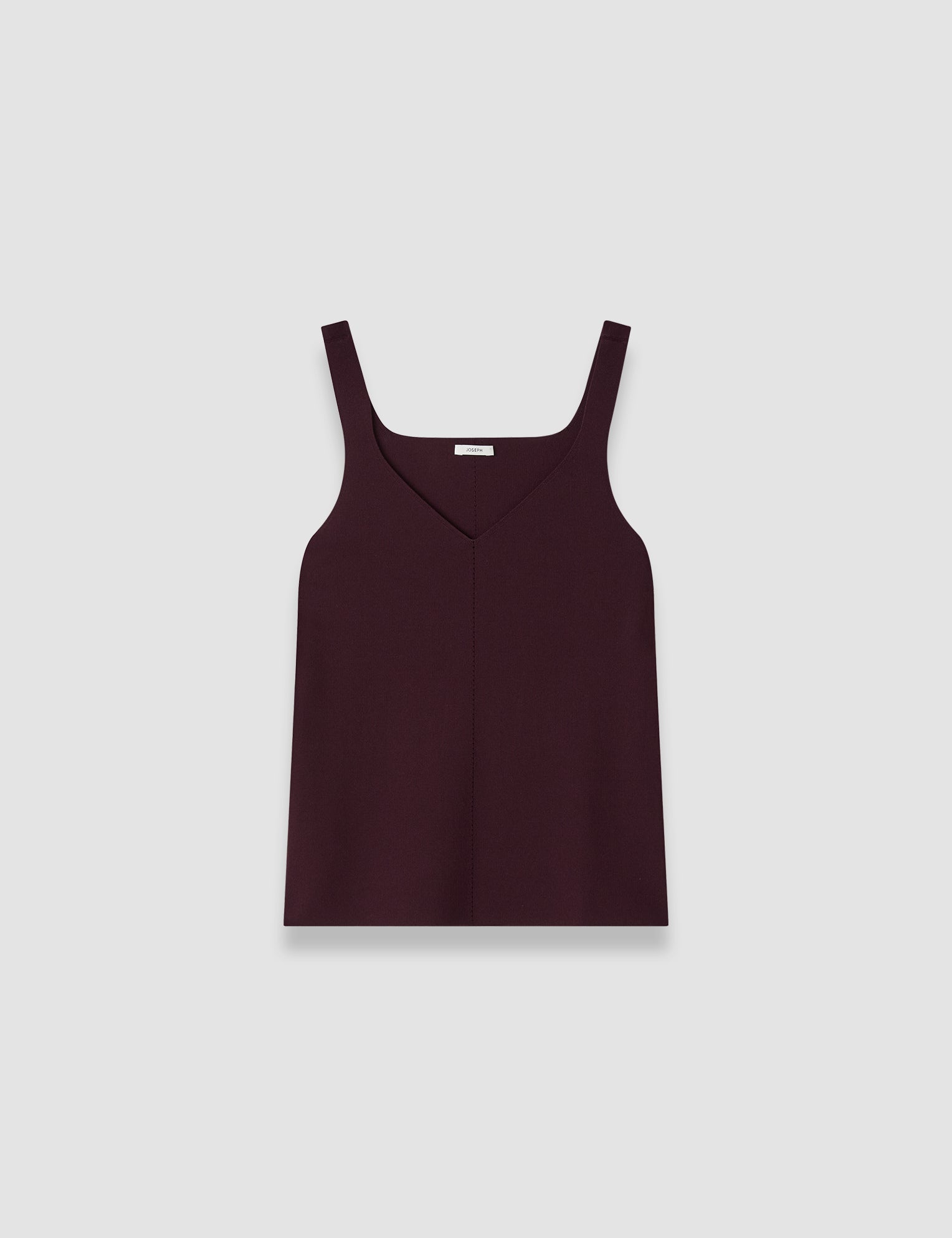 Purple Joann Compact Milano Tank Top - Joseph