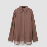 Joe Printed Silk Blend Blouse