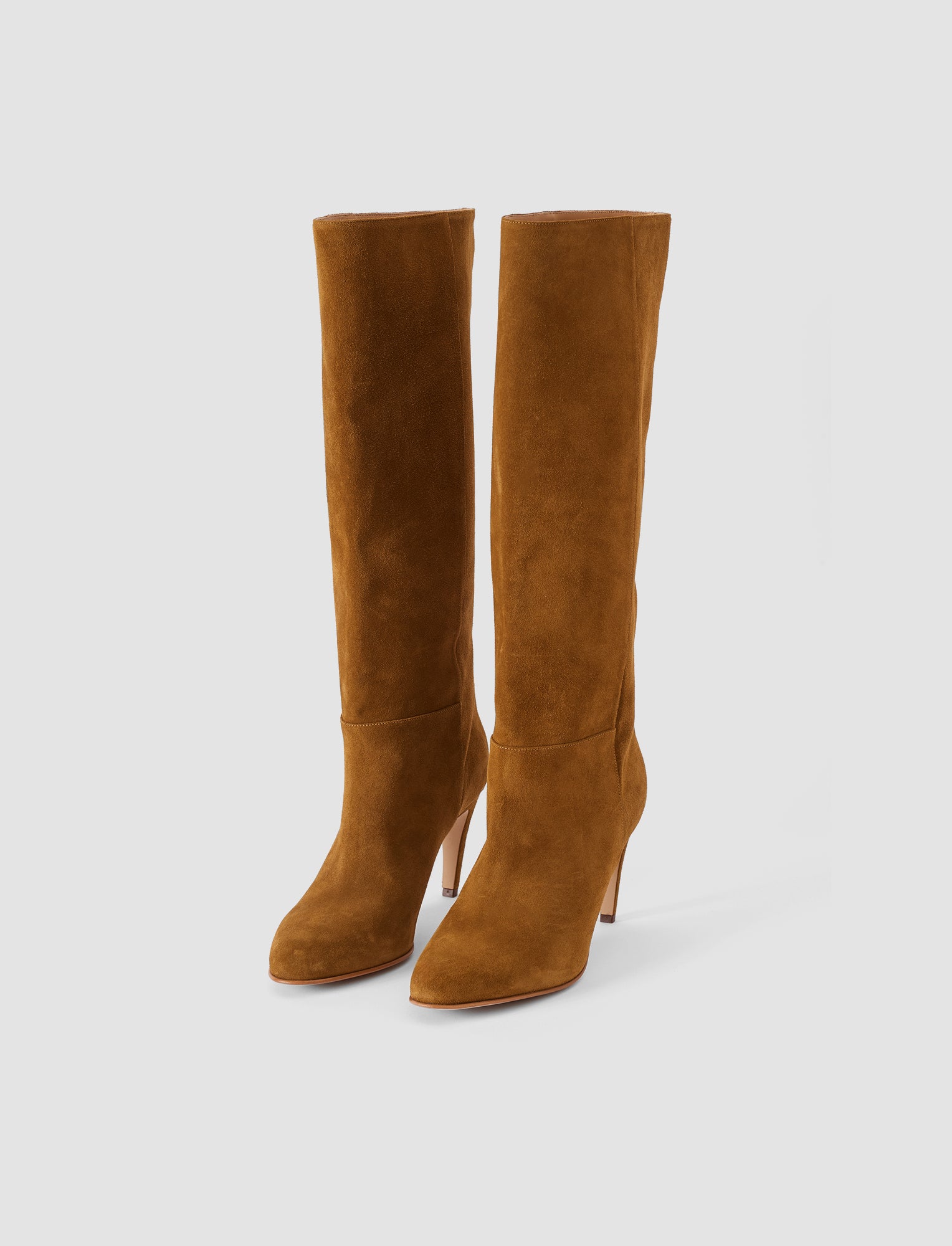 brown-jolie-suede-knee-high-heeled-boots-JOSEPH