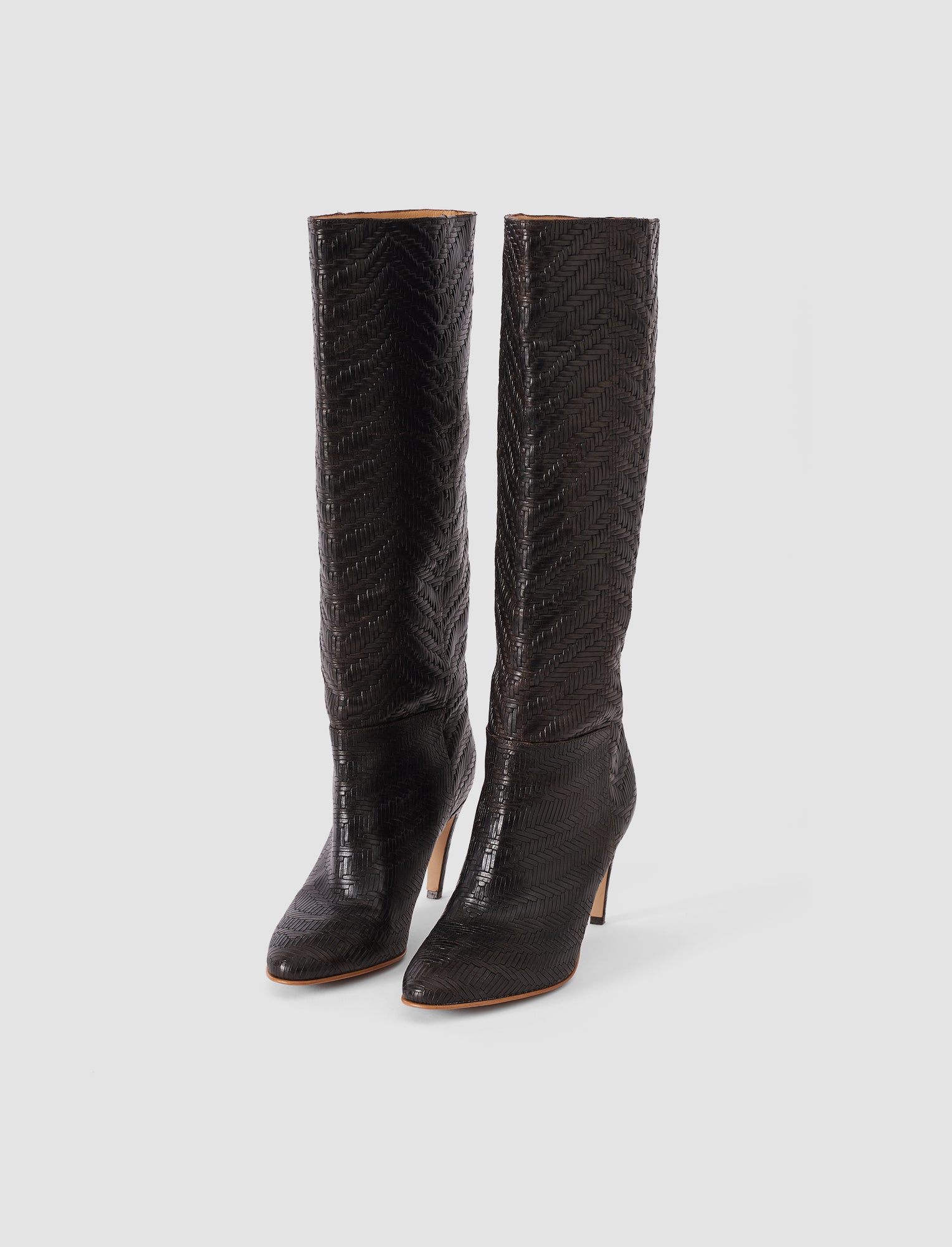brown-jolie-woven-leather-knee-high-heeled-boots-JOSEPH